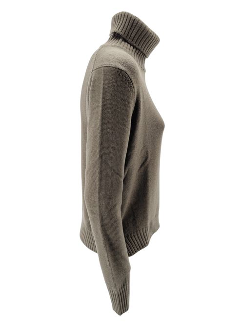 Women's military wool turtleneck sweater La fileria | 13203-14200484